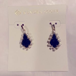 Kendra Scott Juniper Earrings Navy